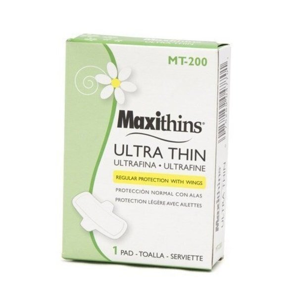 w/ Wings, Ultra Thin, 100PK, Maxithins, Mfr#: MT-200